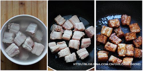 甜薯红烧肉VS杏仁银耳汤的做法