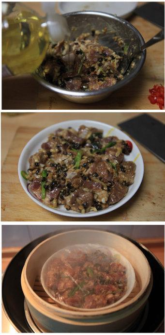 豉汁蒸排骨的做法