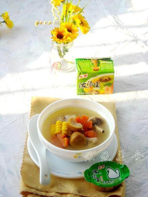 香浓栗子鸡汤的做法