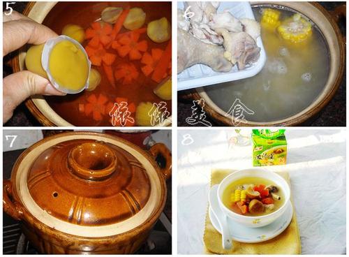 香浓栗子鸡汤的做法