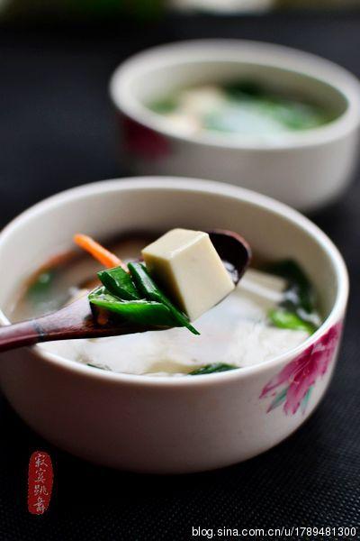 香菇豆腐汤的做法