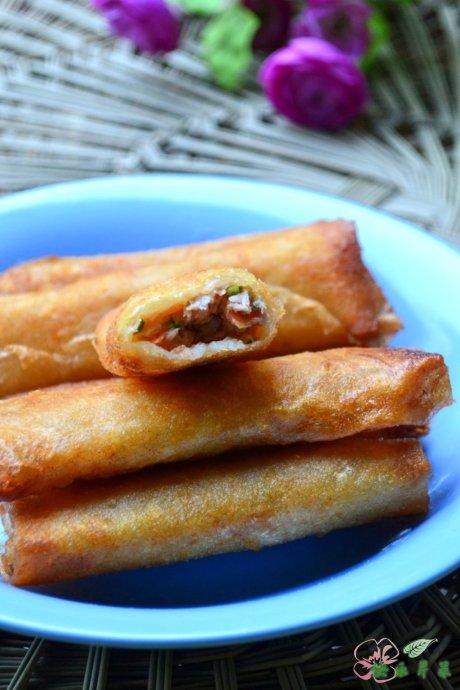 脆香春卷的做法