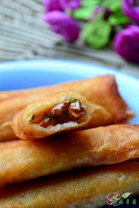 脆香春卷的做法