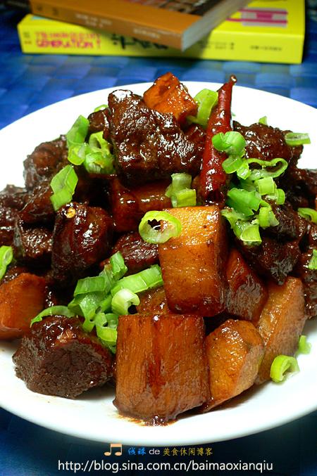 山药烧肉的做法