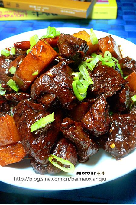 山药烧肉的做法