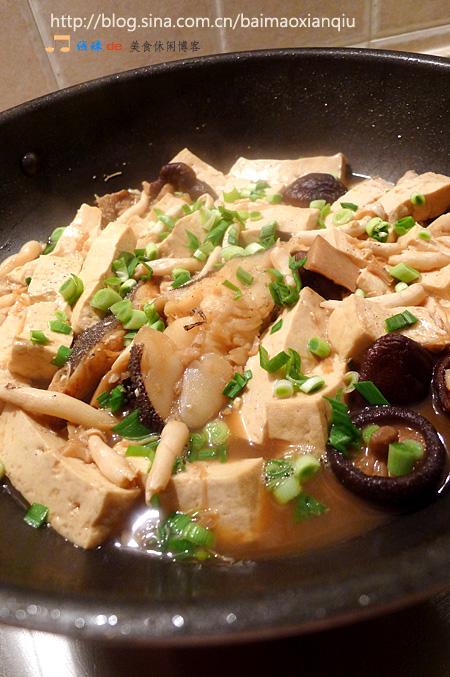 鲽鱼炖豆腐的做法