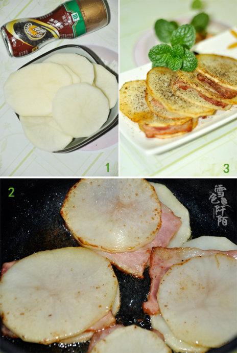 黑胡椒培根土豆的做法