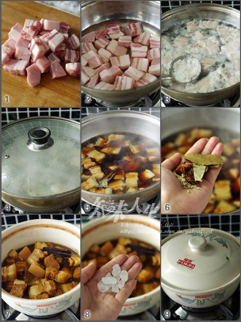 无油版红烧肉的做法