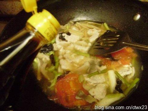 连汤肉片的做法