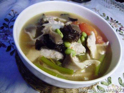 连汤肉片的做法