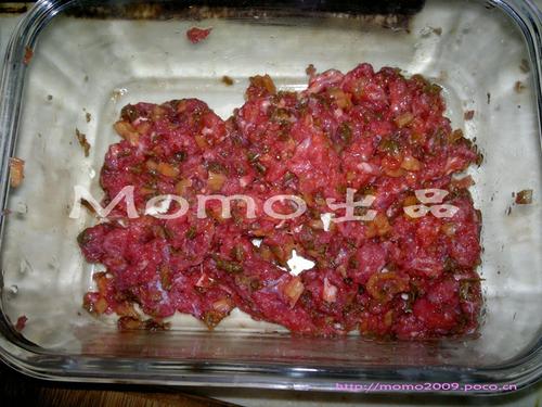 梅菜牛肉茄子夹的做法