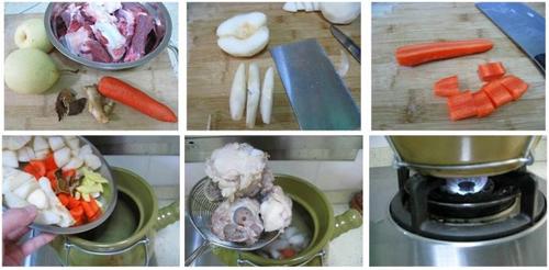 陈香雪梨大骨汤的做法