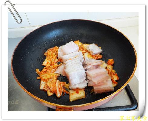 泡菜回锅肉的做法