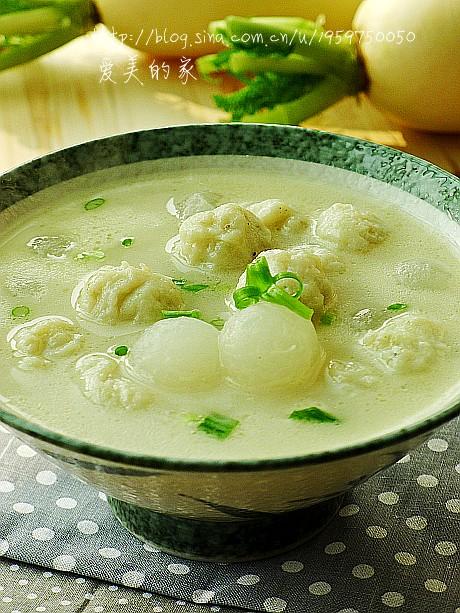 萝卜鱼丸汤的做法