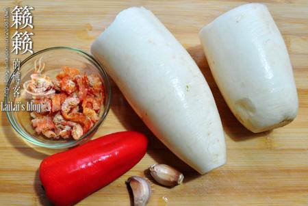 虾干炒萝卜丝的做法