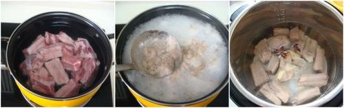 南瓜烧排骨的做法