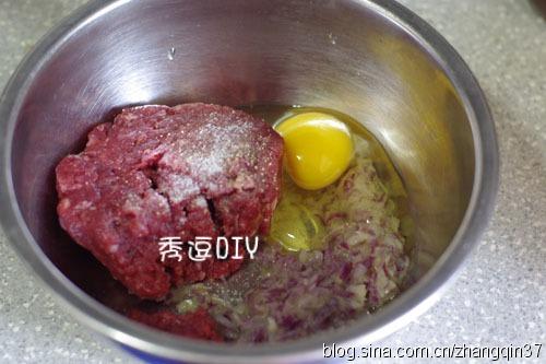 圣诞树牛肉饼的做法