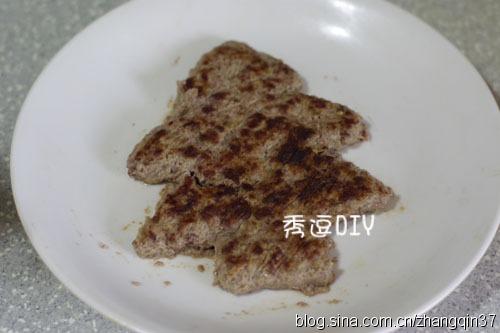 圣诞树牛肉饼的做法