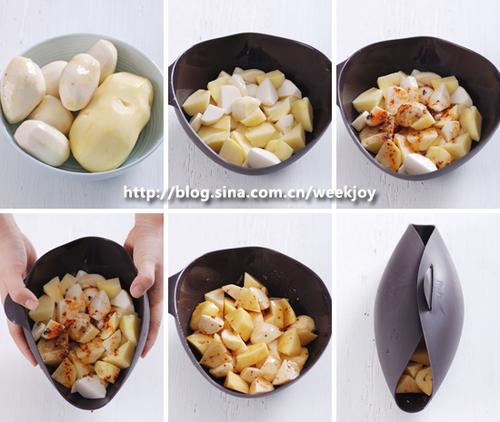 烤芋儿土豆的做法