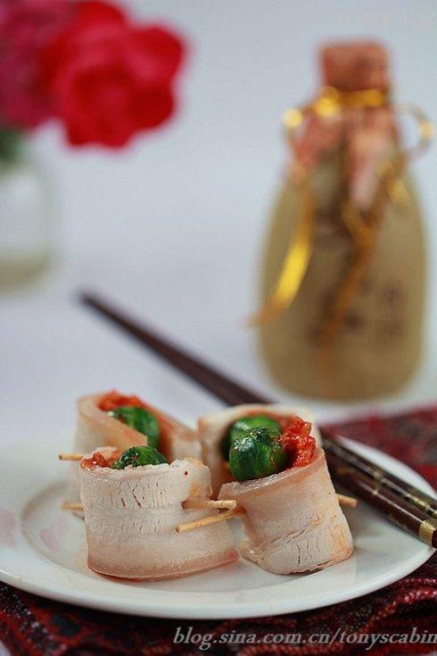 小甘蓝泡菜五花肉的做法