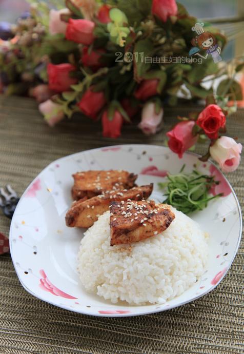 黑胡椒鸡排饭的做法