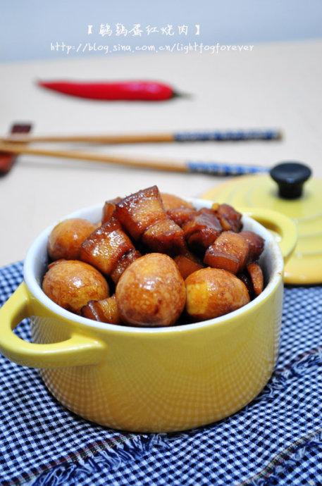 鹌鹑蛋红烧肉的做法