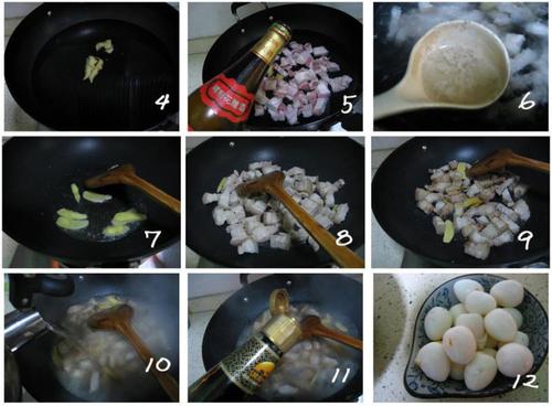 鹌鹑蛋红烧肉的做法