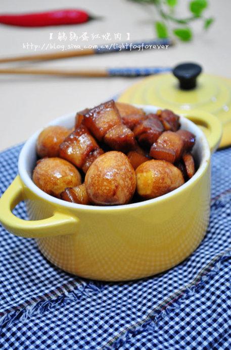 鹌鹑蛋红烧肉的做法