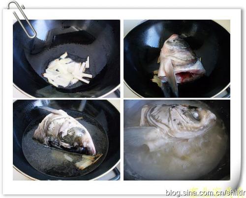 鱼头豆腐汤的做法