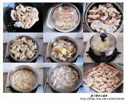 粉蒸肥肠的做法