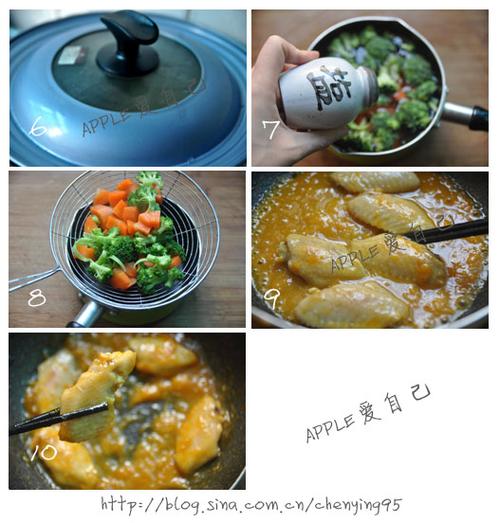 黑椒橘味蜜汁鸡翅的做法