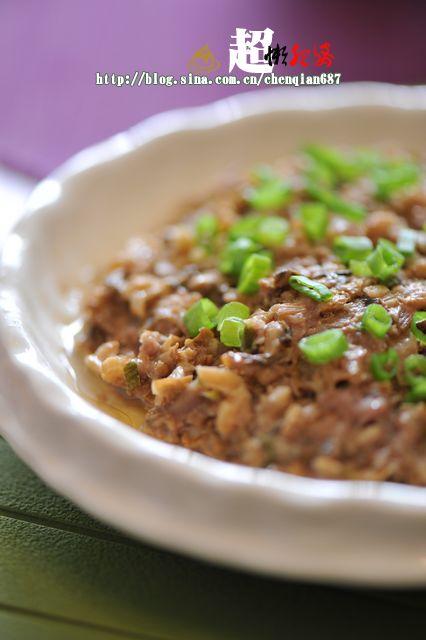 梅菜蒸肉饼的做法