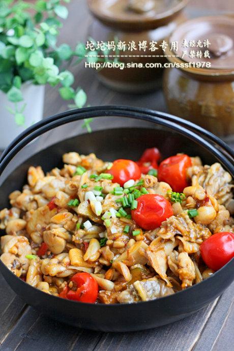 吊锅泡椒牛蛙的做法