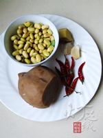 黄豆炒咸菜的做法