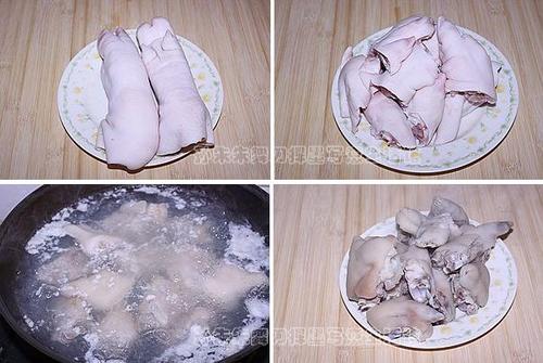 扣猪手的做法