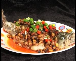 豉椒鲈鱼和花心牛肉的做法