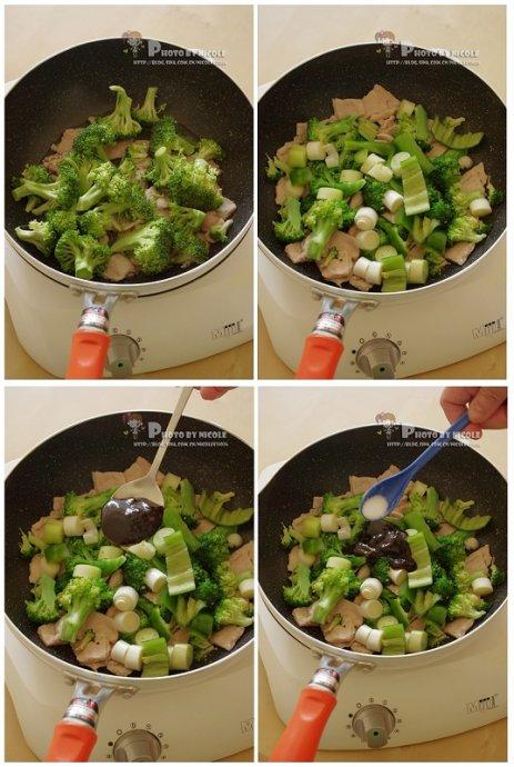 沪式甜酱西兰花的做法