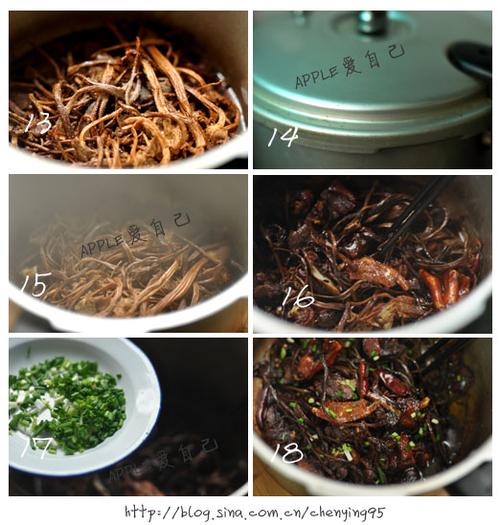 茶树菇焖鸭的做法