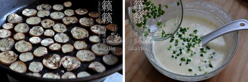 茄子蛋饼的做法