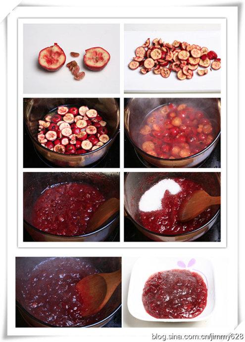 炒红果拌山药的做法