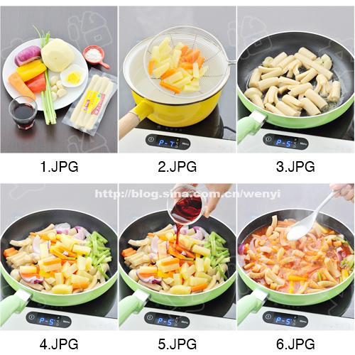 红酒烩泥肠的做法