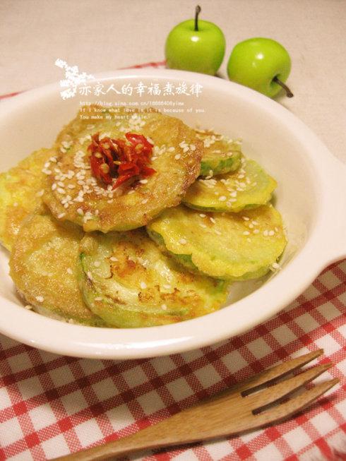 角瓜煎饼的做法