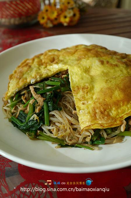 合菜盖帽的做法