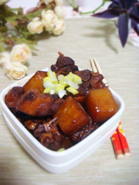 魔芋烧鸭的做法