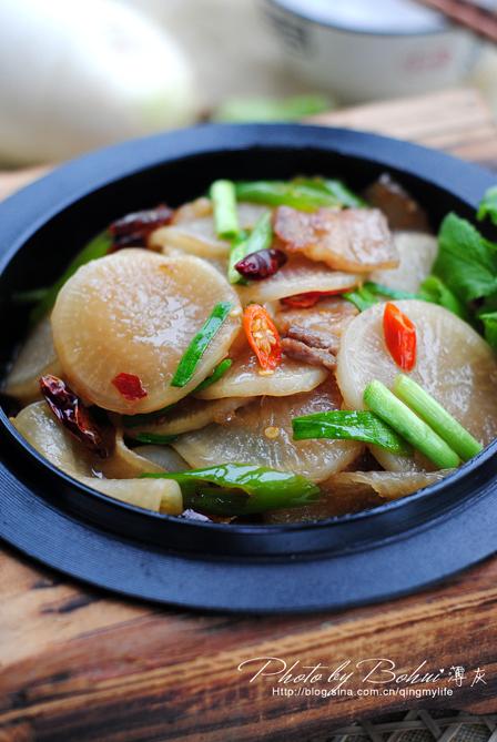 干锅萝卜的做法