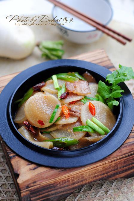 干锅萝卜的做法