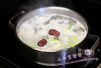 芝麻叶羊肉汤的做法