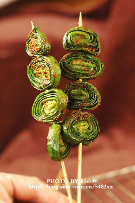 烧烤味的韭菜卷的做法