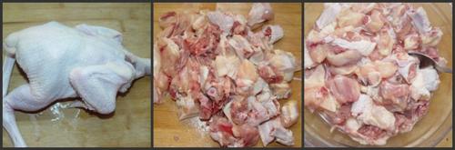 花生米辣子鸡的做法