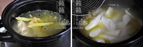 墨鱼煨鸡汤的做法